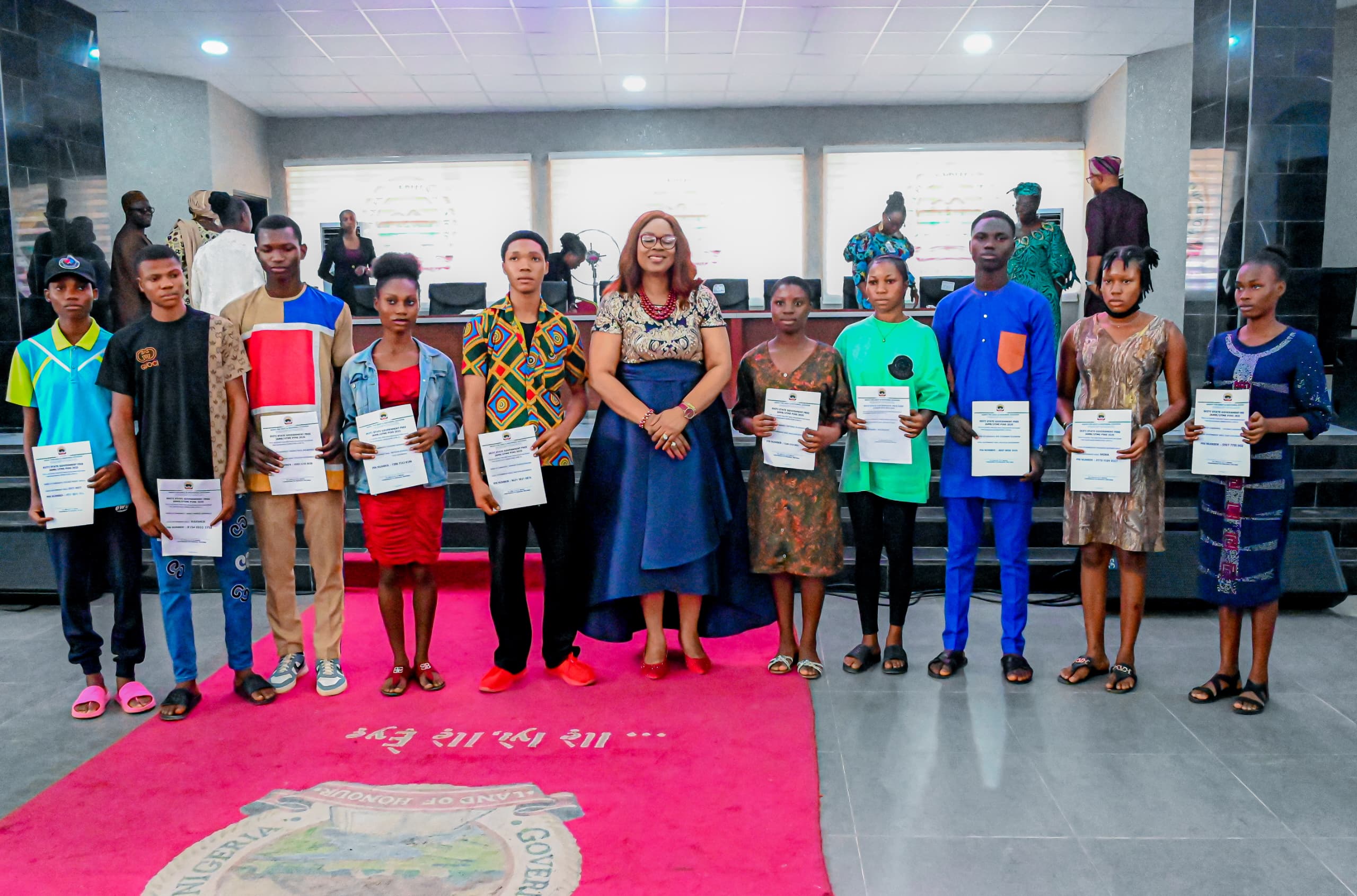Â 3000 Ekiti students benefit from government free JAMB UTMEÂ E Pin. By Olaniyi Gbenga