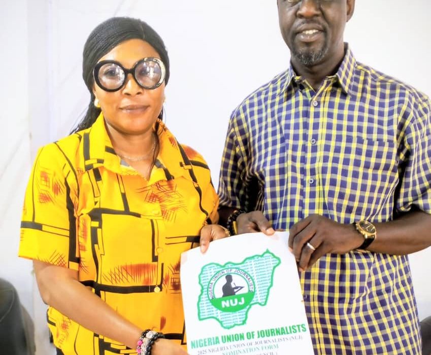 Oyo NUJ 2025 Election: Divine Mandate Team Takes Giant Step, Returns Nomination Forms To Electoral Committee. By Ladidi Al-Hassan